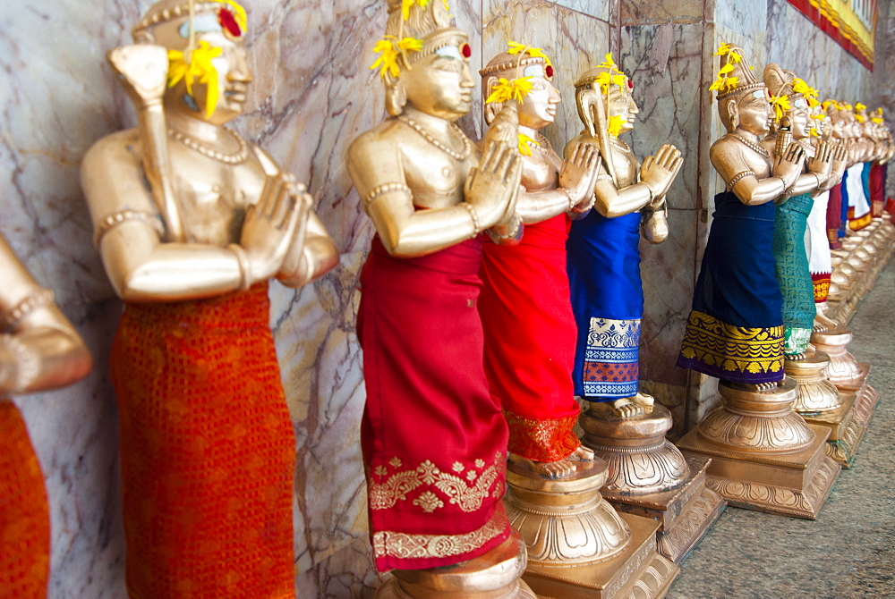 Sri Mahamariamman Hindu Temple, Kuala Lumpur, Malaysia, Southeast Asia, Asia