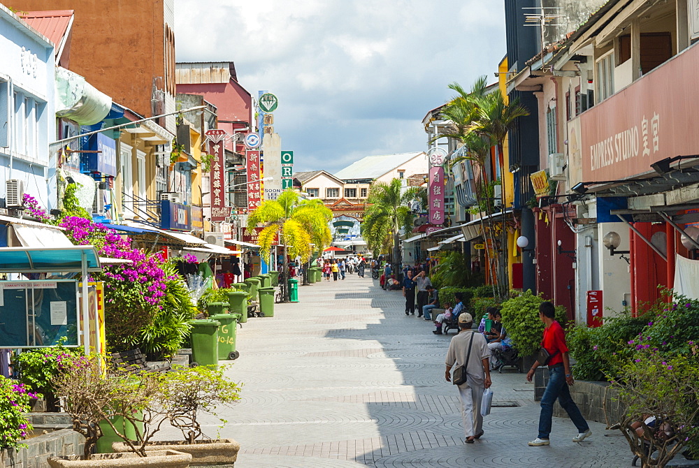 Jalan Stapok street, Kuching, Sarawak, Malaysian Borneo, Malaysia, Southeast Asia, Asia