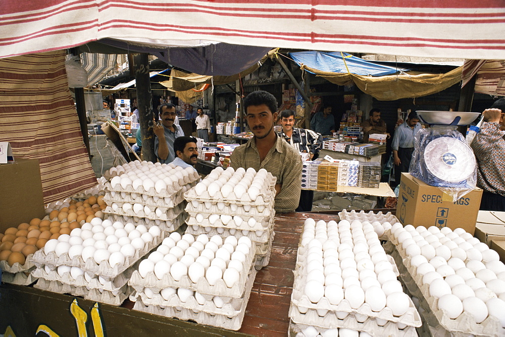 The bazaar, Mosul, Iraq, Middle East