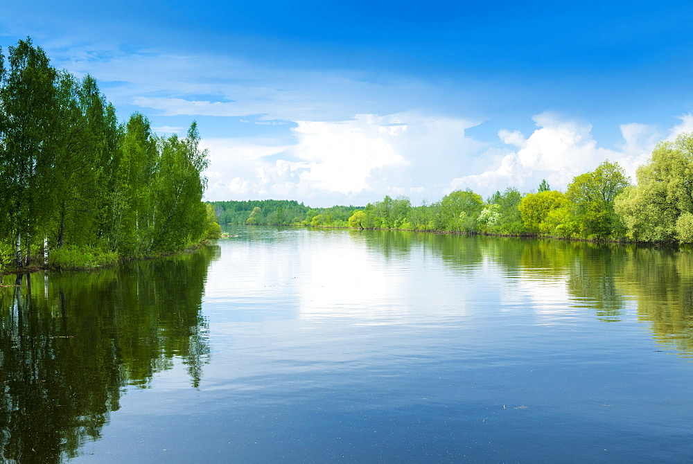 Emajogi River, Tartu, Estonia, Baltic States, Europe