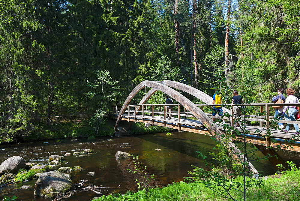 Taevaskoda Nature Reserve, Ahja river, Polva County, Estonia, Baltic States, Europe