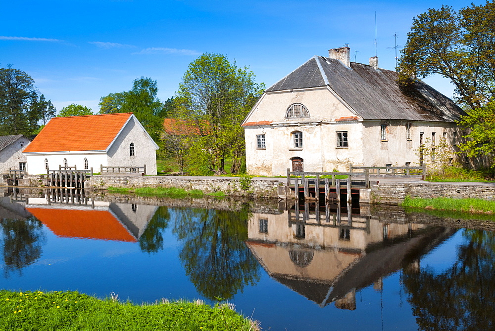 Vihula River, Vihula, Laane-Virumaa, Estonia, Baltic States, Europe