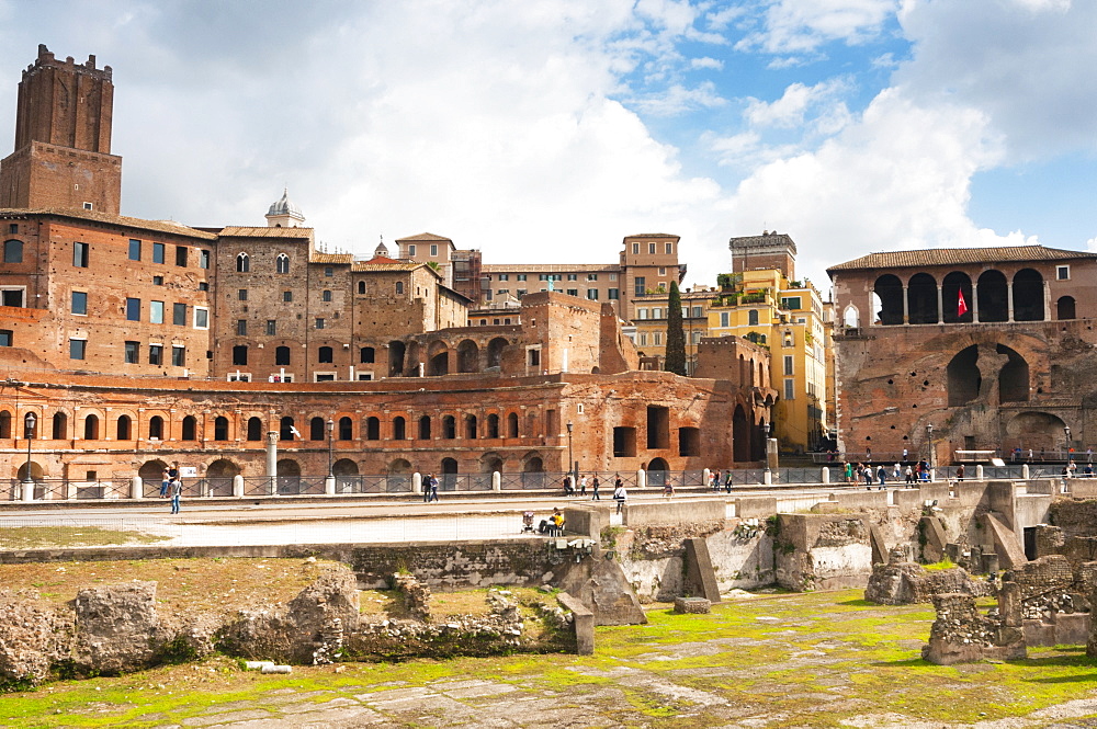 Trajan's Forum, Rome, Unesco World Heritage Site, Latium, Italy, Europe