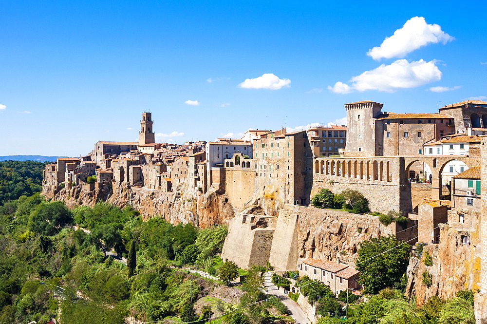 Pitigliano, Grosseto province, Maremma, Tuscany, Italy, Europe