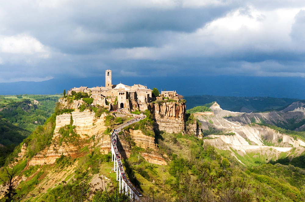 Civita di Bagnoregio, Province of Viterbo, Lazio, Italy, Europe