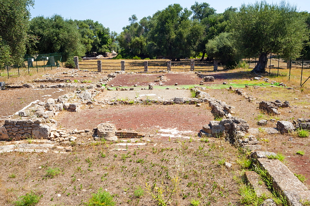 Casa di Diana, Roman town of Cosa, Ansedonia, Grosseto province, Maremma, Tuscany, Italy, Europe