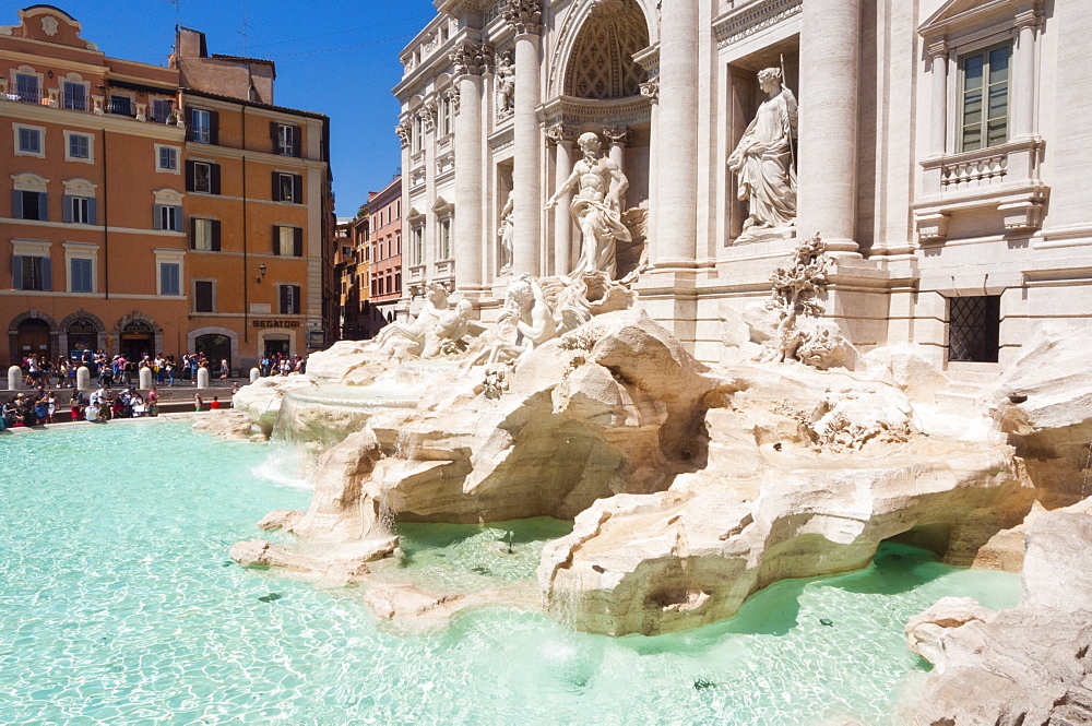 Trevi Fountain, UNESCO World Heritage Site, Rome, Lazio, Italy, Europe