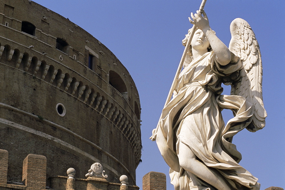 Castello San'Angelo (Castel S. Angelo), Rome, Lazio, Italy, Europe