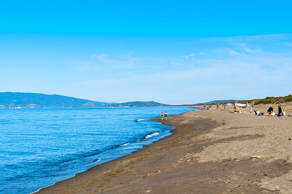 Capalbio beach, province of Grosseto, Tuscany, Italy, Europe