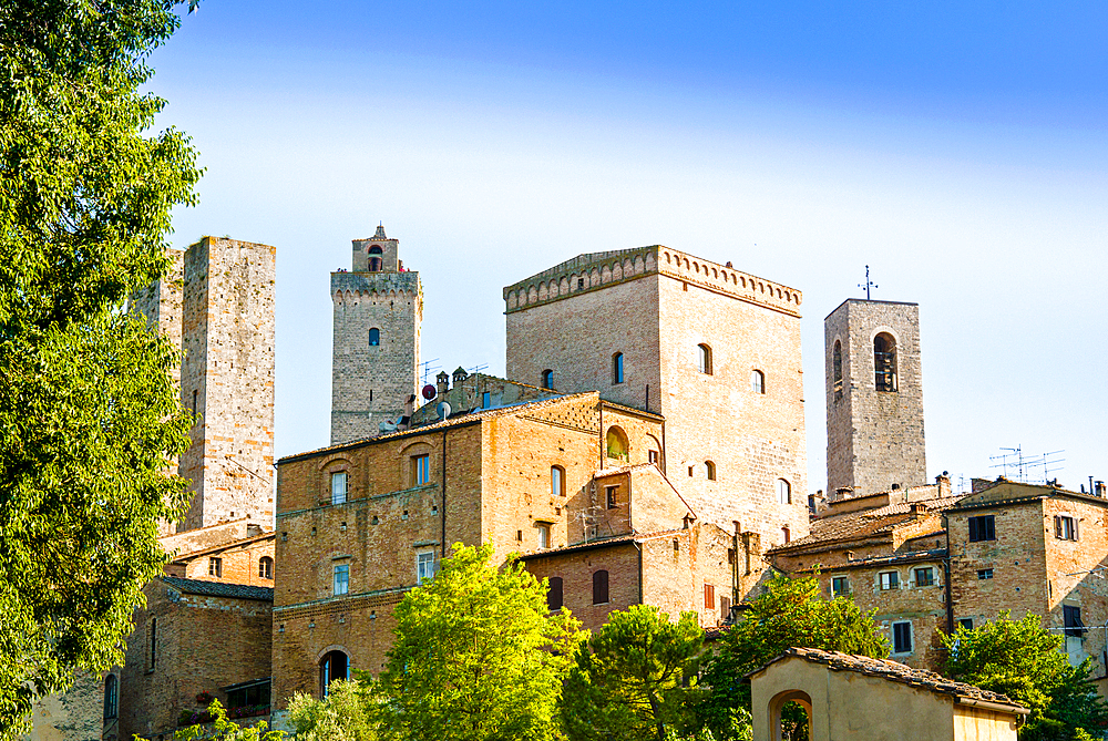 San Gimignano, Siena Province, Tuscany, Italy, Europe