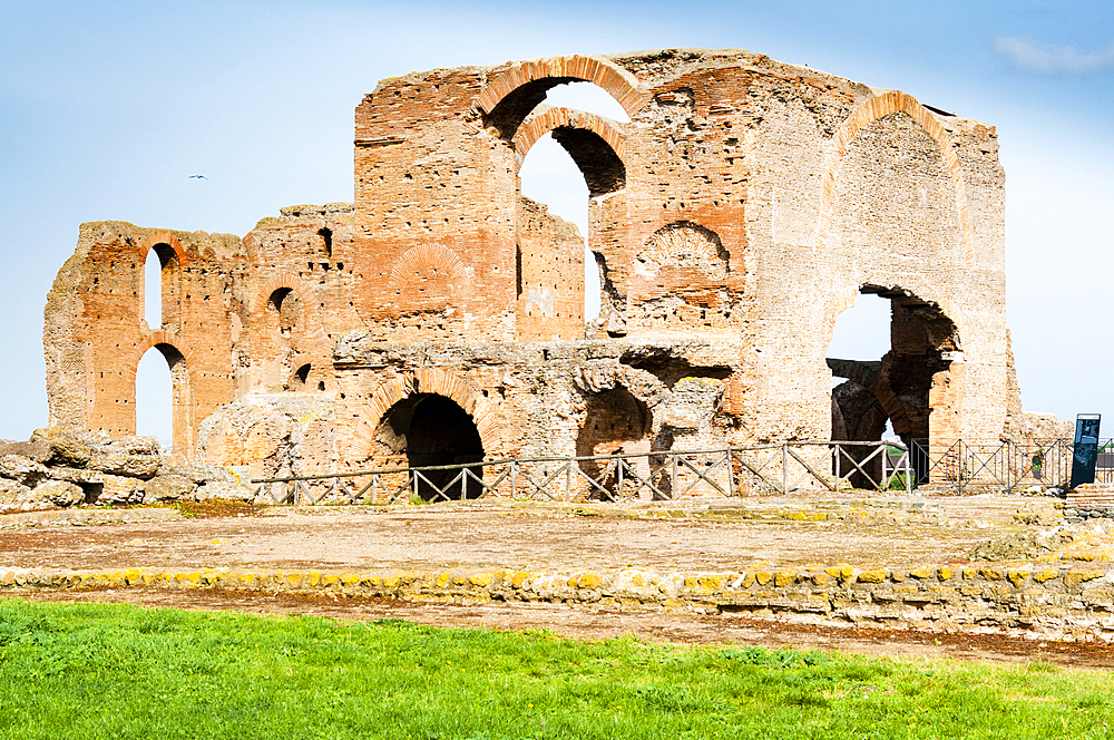 Terme, Baths, Roman Villa of Quintilii, Appian Way, Rome, Latium (Lazio), Italy, Europe