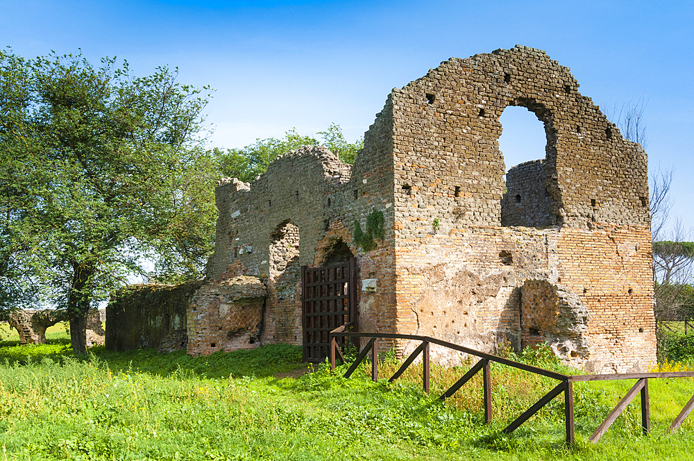 Roman House at Roman Villa of Quintilii, Appian Way, Rome, Latium (Lazio), Italy, Europe