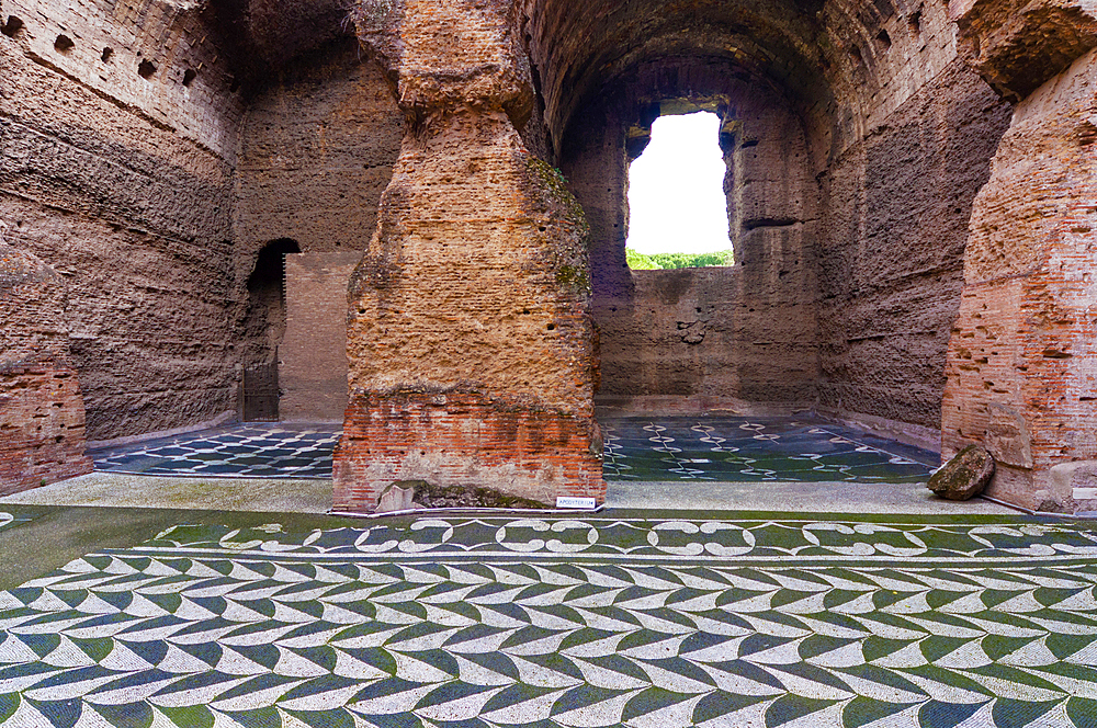 Spogliatoio (Changing room), Baths of Caracalla, UNESCO World Heritage Site, Rome, Latium (Lazio), Italy, Europe