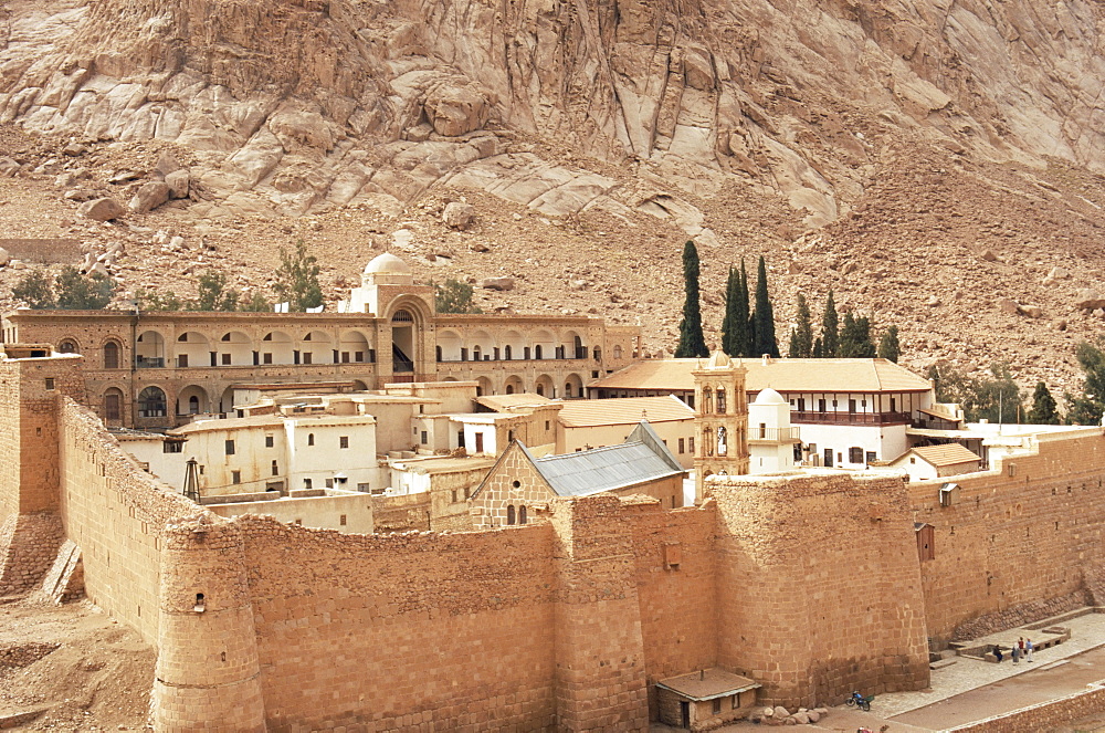 St. Catherine's monastery, UNESCO World Heritage Site, Sinai, Egypt, North Africa, Africa