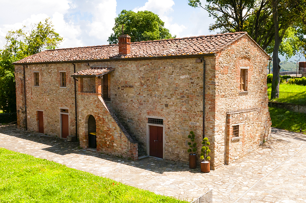 Farmhouse in Medici Fortress, Arezzo, Tuscany, Italy