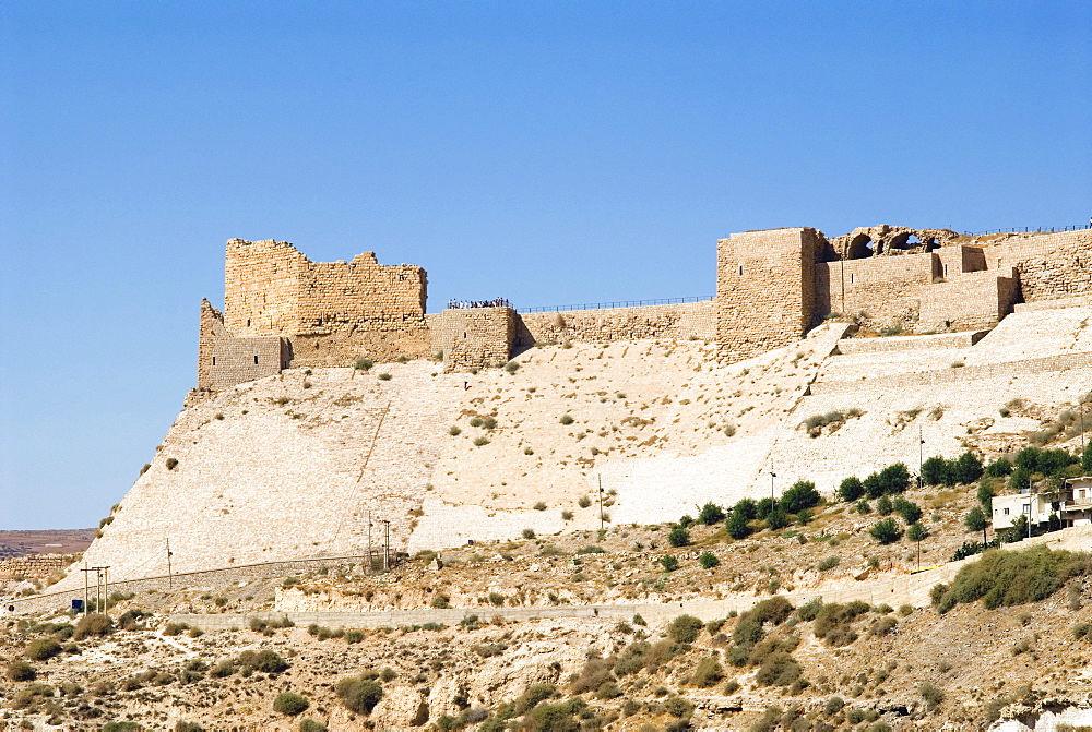 The Crusader Fort, Kerak, Jordan, Middle East