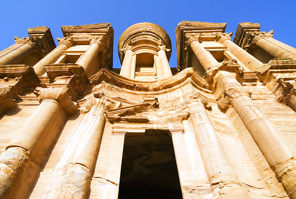 The Monastery (El Deir), Petra, UNESCO World Heritage Site, Jordan, Middle East