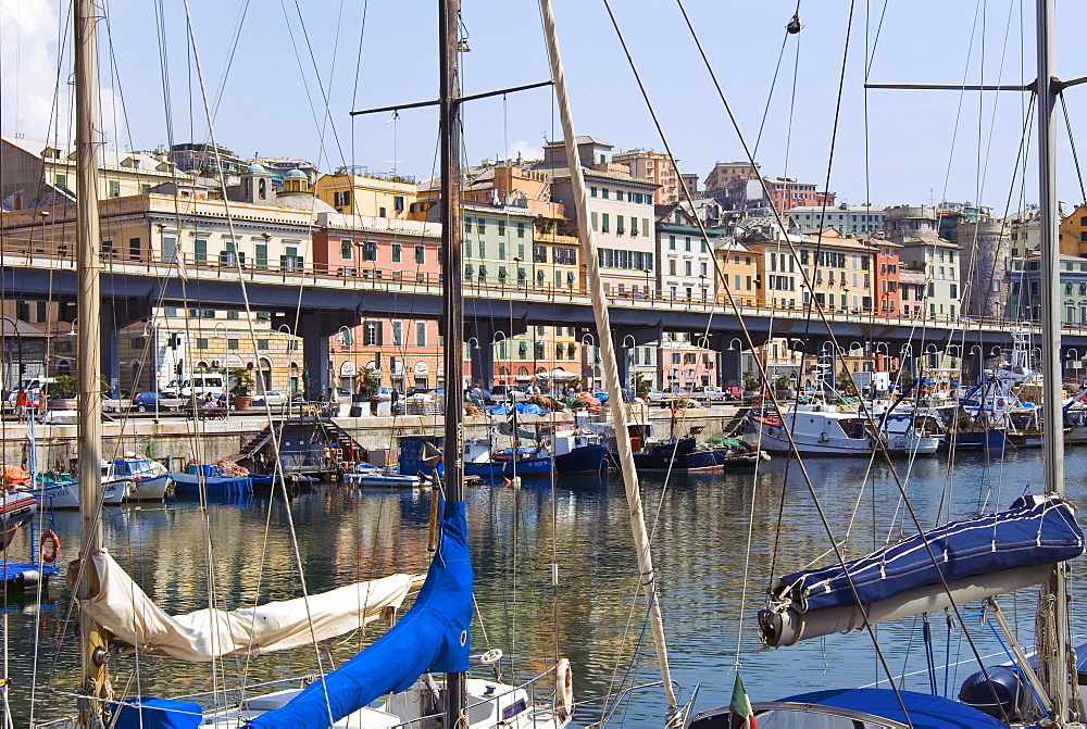 Waterfont, Porto Antico (Ancient Port), Genova (Genoa), Liguria, Italy, Europe