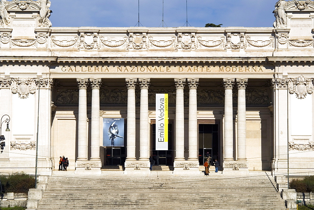 Exterior of the Museum of Modern Art, Rome, Lazio, Italy, Europe