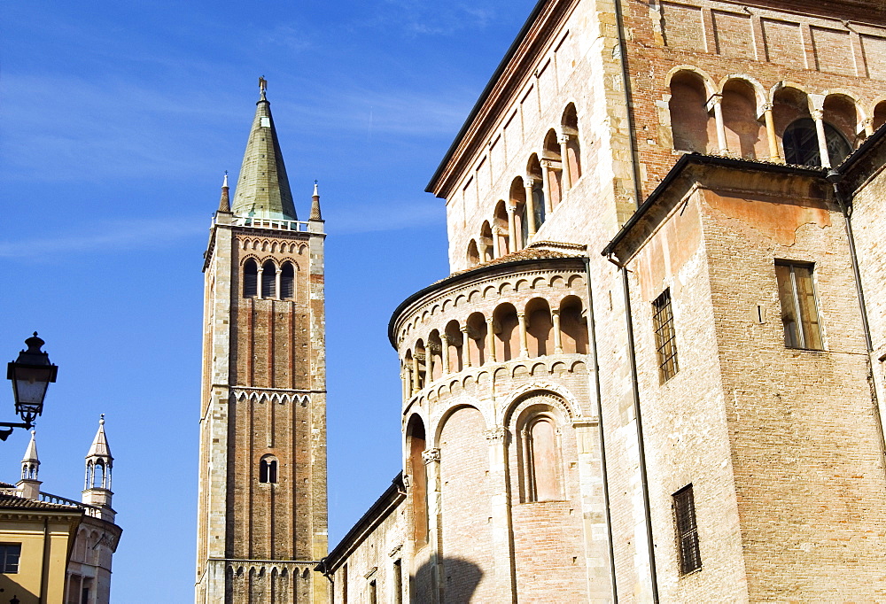 Duomo's exterior, Parma, Emilia Romagna, Italy, Europe