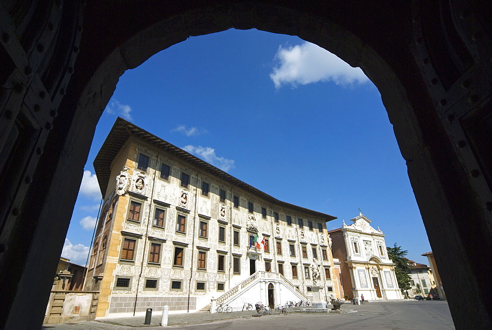 Piazza dei Cavalieri, Scuola Normale University, Pisa, Tuscany, Italy, Europe