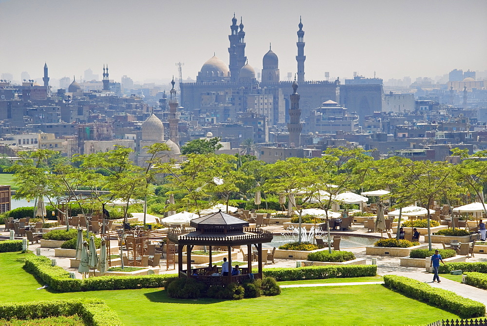 Al Azhar park and Islamic area, Cairo, Egypt, North Africa, Africa