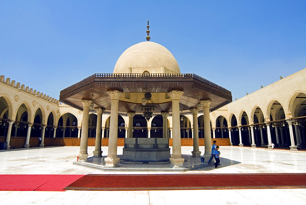 Ibn El As Mosque, Cairo, Egypt, North Africa, Africa