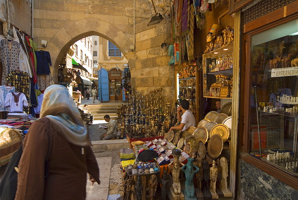 Khan El Khalili Bazaar, Cairo, Egypt, North Africa, Africa