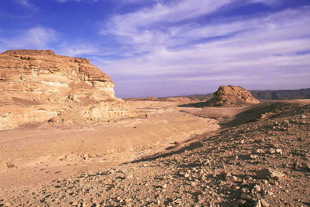 The Sinai desert, Egypt, North Africa, Africa