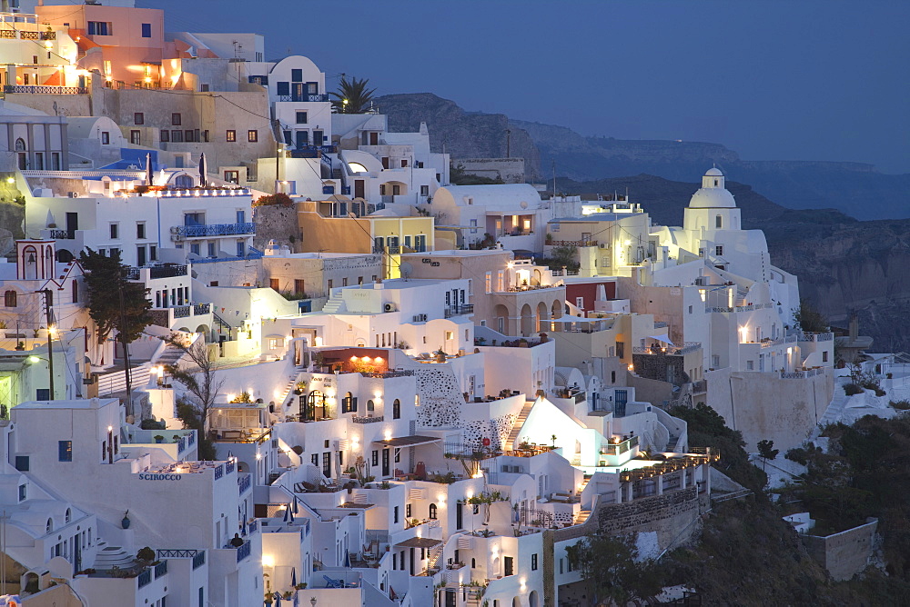 Fira, Santorini (Thira), Cyclades Islands, Greek Islands, Greece, Europe