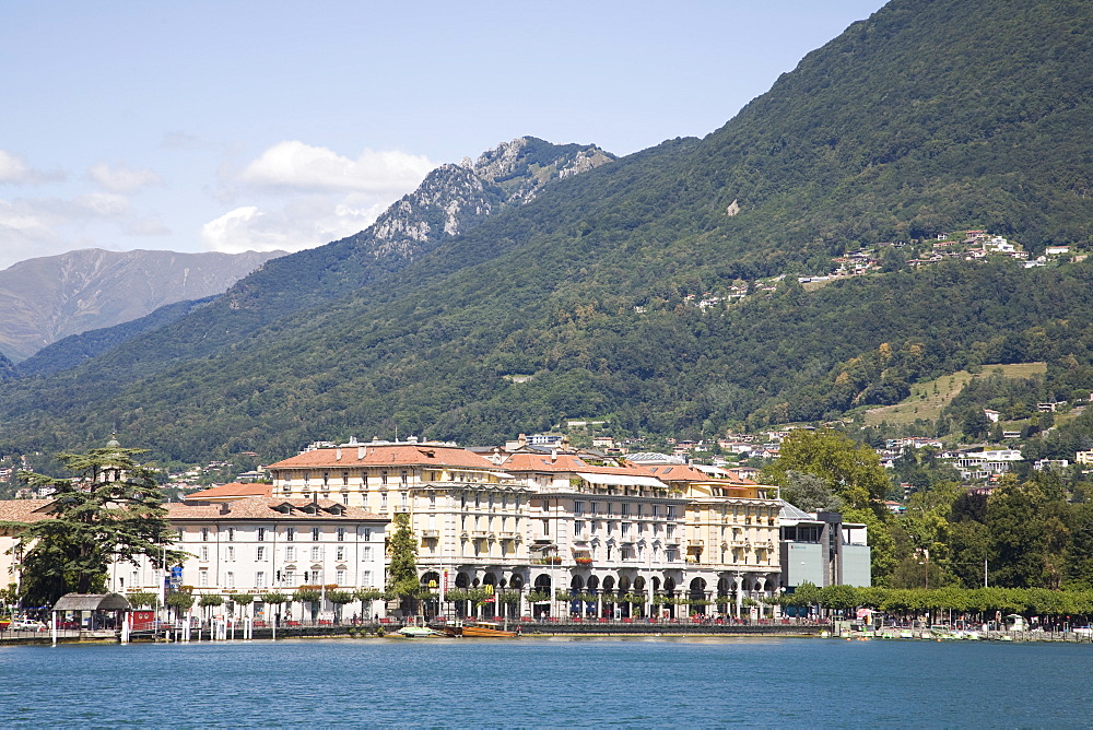 Lugano, Lake Lugano, Tessin (Ticino) Canton, Switzerland, Europe