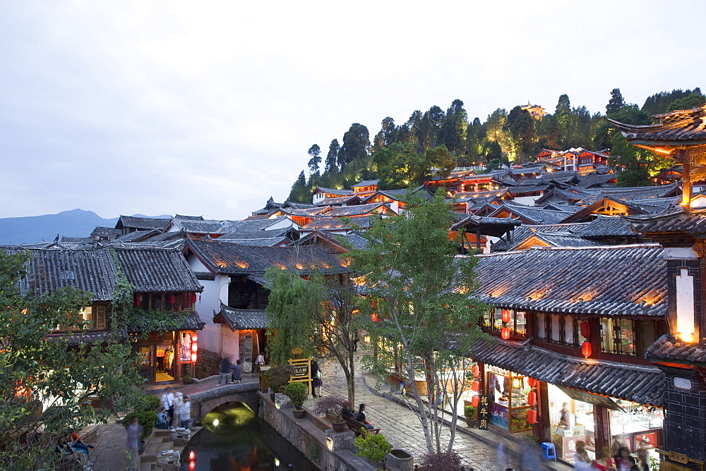 The Old Town, Lijiang, UNESCO World Heritage Site, Yunnan Province, China, Asia