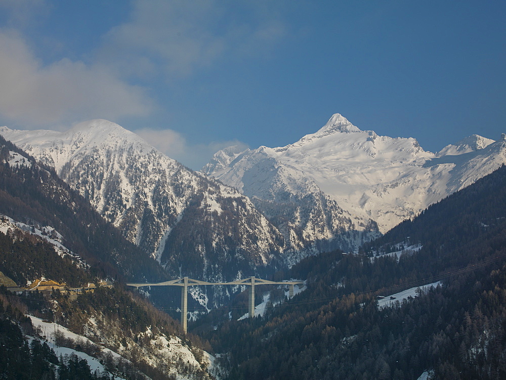 Simplon Pass road, Wallis (Valais) Canton, Switzerland, Europe