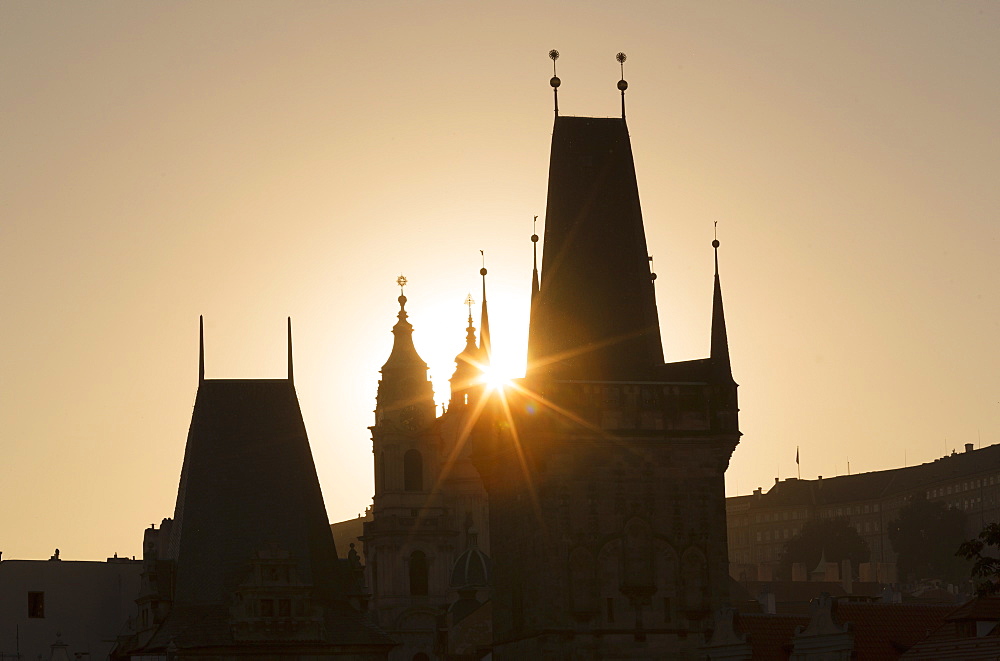 Old Town Bridge Tower, Prague, Czech Republic, Europe