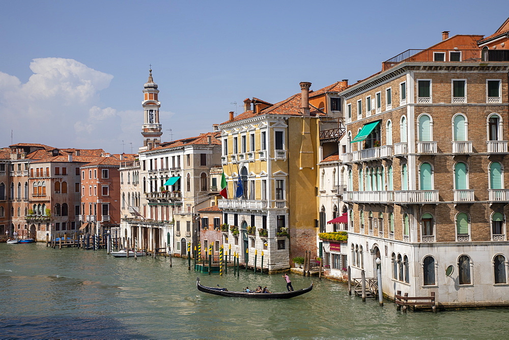 Buildings on Grand Canal in Venice, Italy, Europe