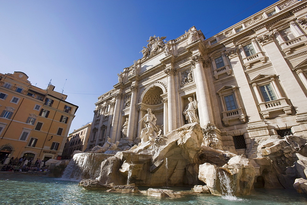 Trevi Fountain, Rome, Lazio, Italy, Europe