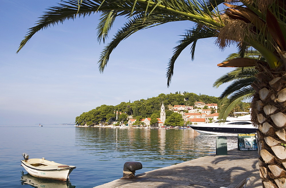 Harbour at Cavtat on the Dalmation Coast, Croatia, Europe