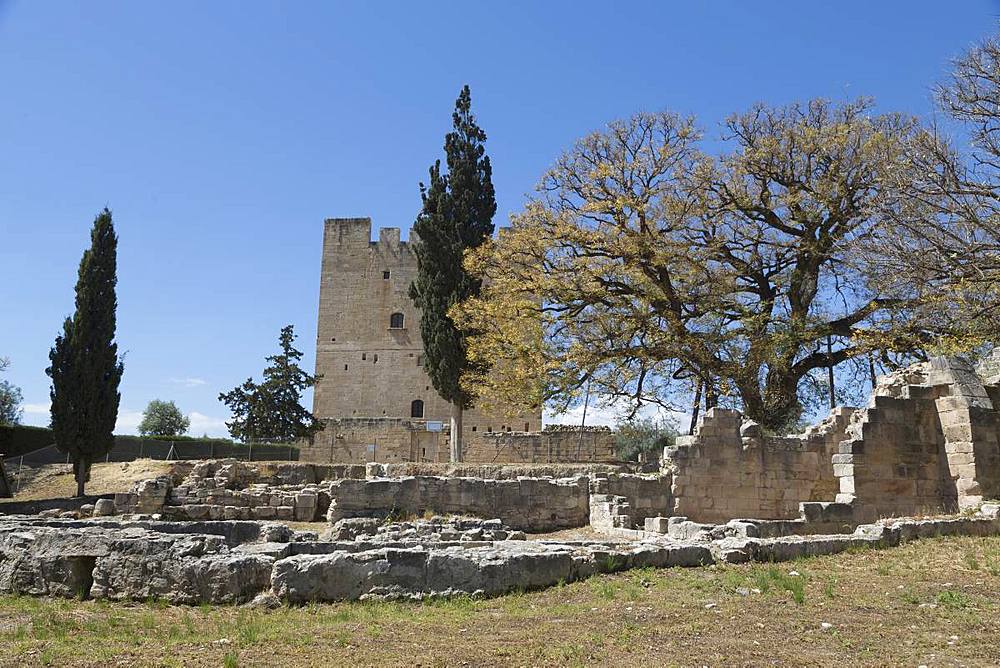 Kolossi Castle in southern Cyprus, Mediterranean, Europe