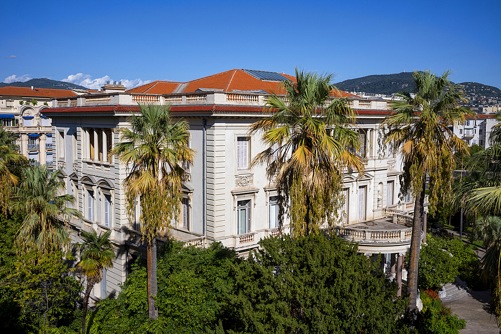 Villa Massena on the Promenade des Anglais, Nice, UNESCO, Alpes Maritimes, French Riviera, Provence, France