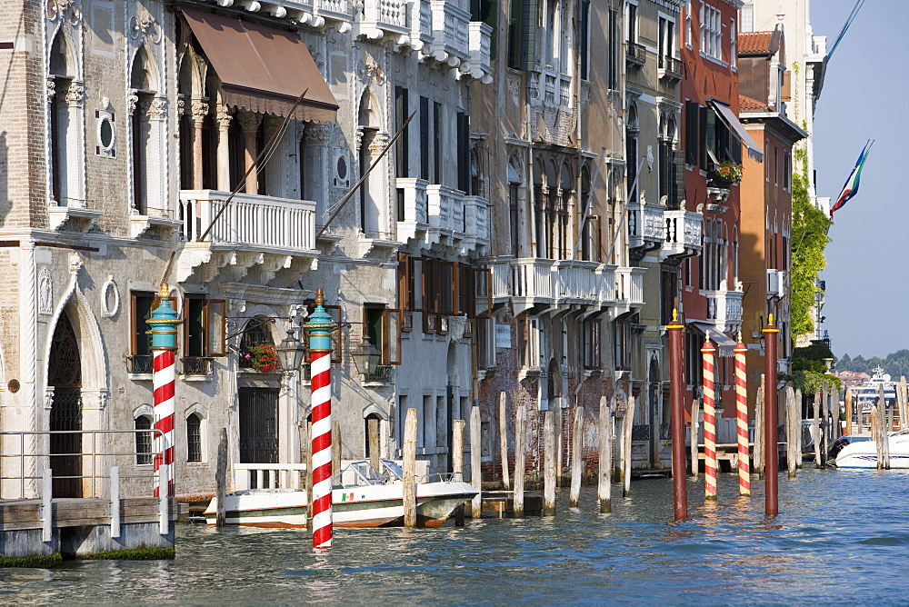 Buildings along the Grand Canal, Venice, Italy