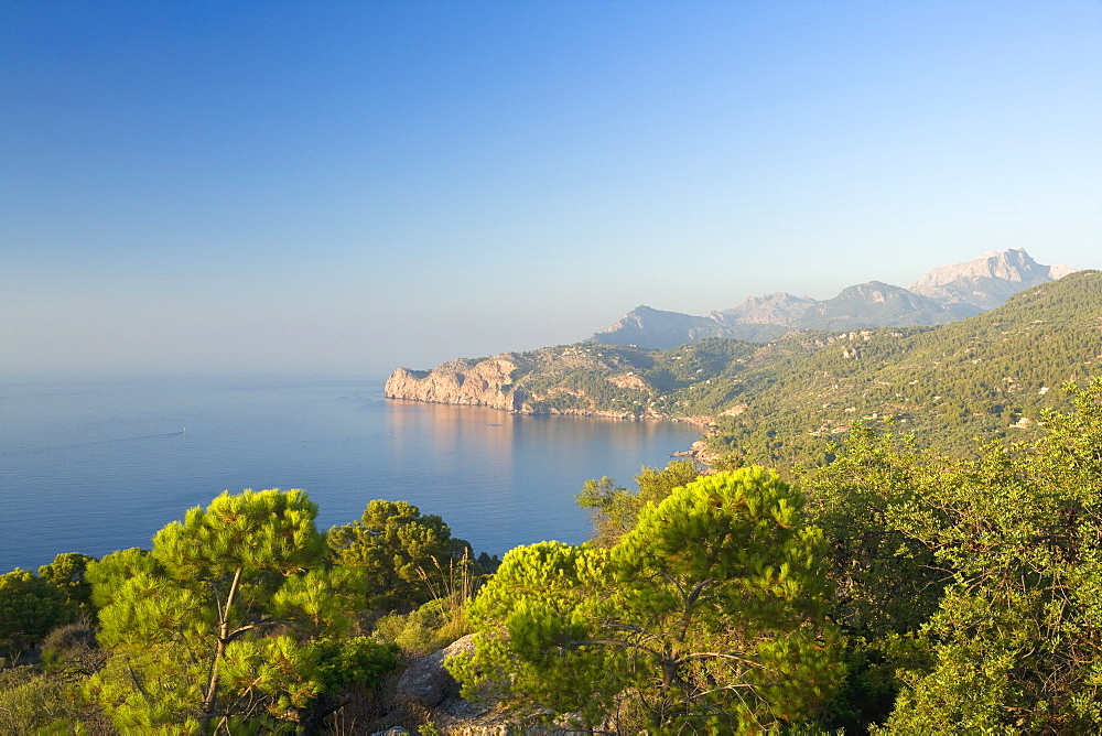 Cala de Deia, north coast of Majorca, Balearic Islands, Spain, Mediterranean, Europe