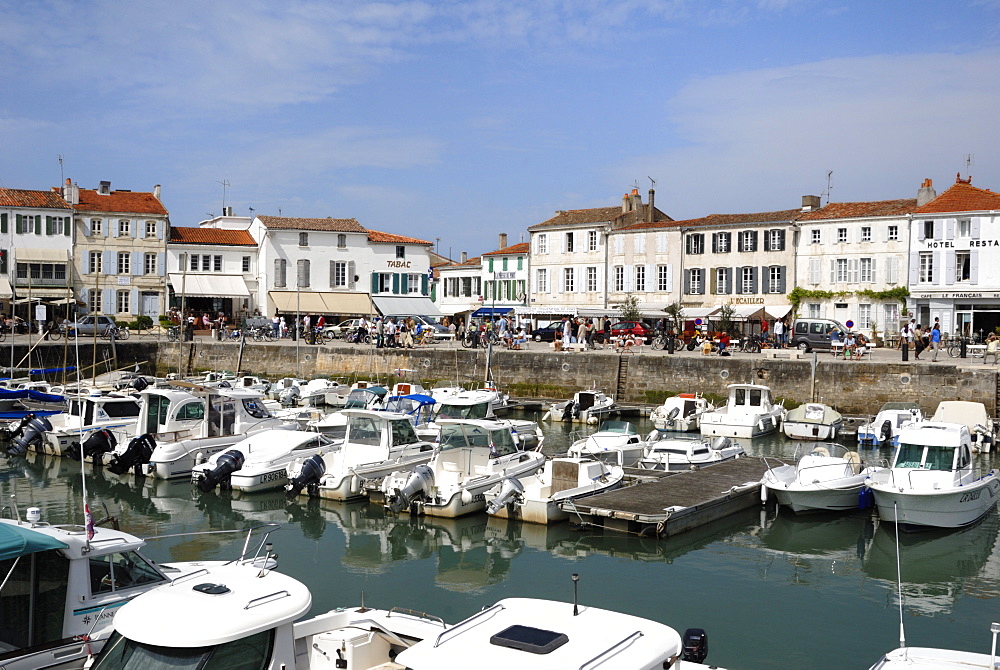 Harbour at La Flotte, Ile de Re, Charente-Maritime, France, Europe