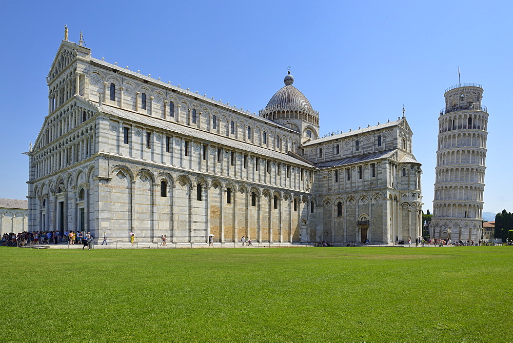 Cathedral Santa Maria Assunta, Piazza del Duomo, Cathedral Square, Campo dei Miracoli, UNESCO World Heritage Site, Pisa, Tuscany, Italy, Europe