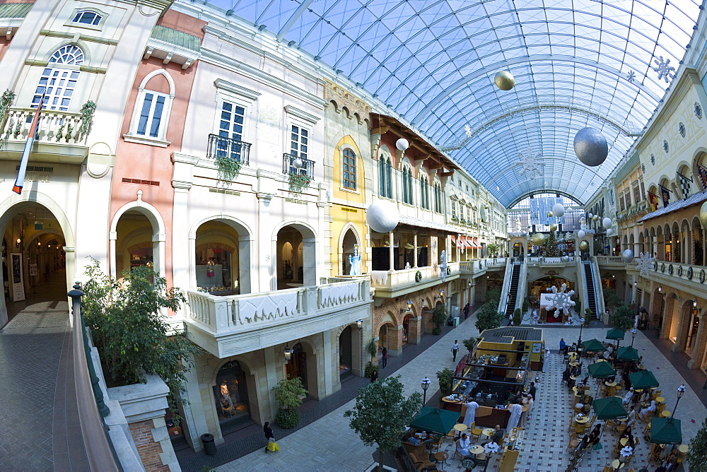 Interior of Mercato Mall, Jumeirah, Dubai, United Arab Emirates, Middle East