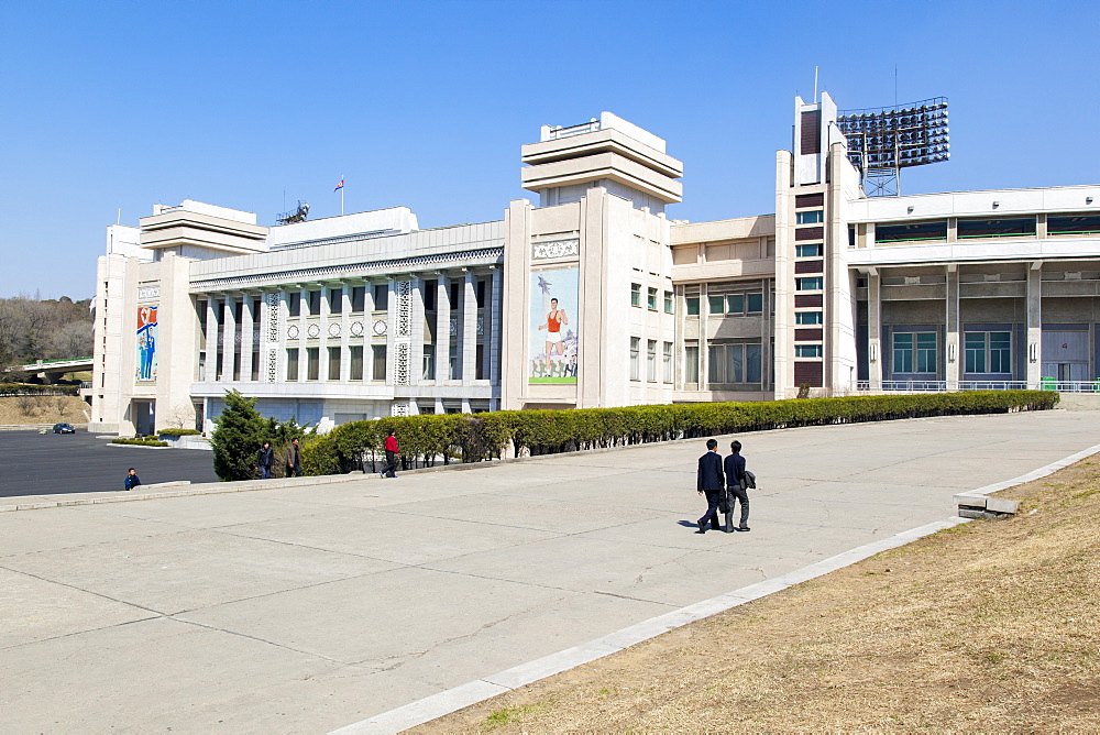 Kim Il Sung Stadium, Pyongyang, Democratic People's Republic of Korea (DPRK), North Korea, Asia