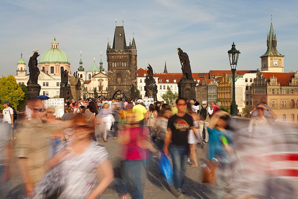 Charles Bridge, Prague, UNESCO World Heritage Site, Czech Republic, Europe