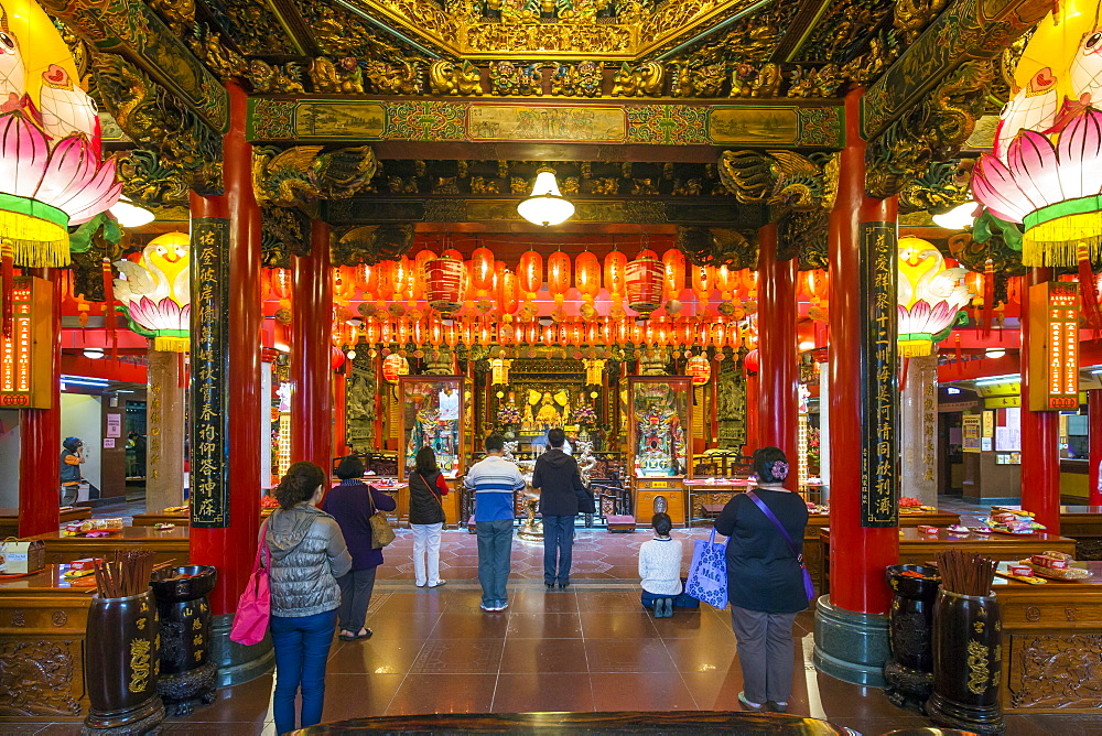 Ciyou Temple, Songshan District, Taipei, Taiwan, Asia