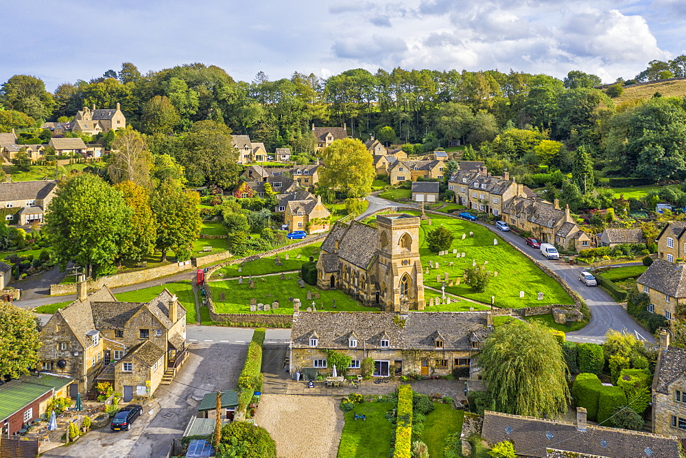 Cotswolds village of Snowshill, Gloucestershire, England, United Kingdom, Europe