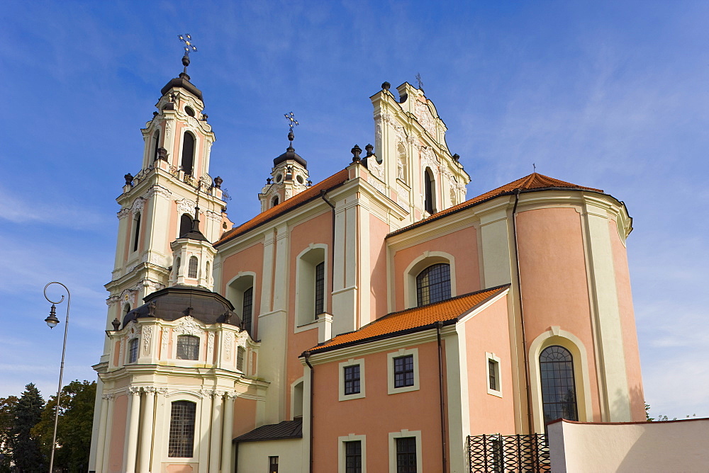 St. Catherine's Church and the Benedictine Nunnery, Vilnius, Lithuania, Baltic States, Europe