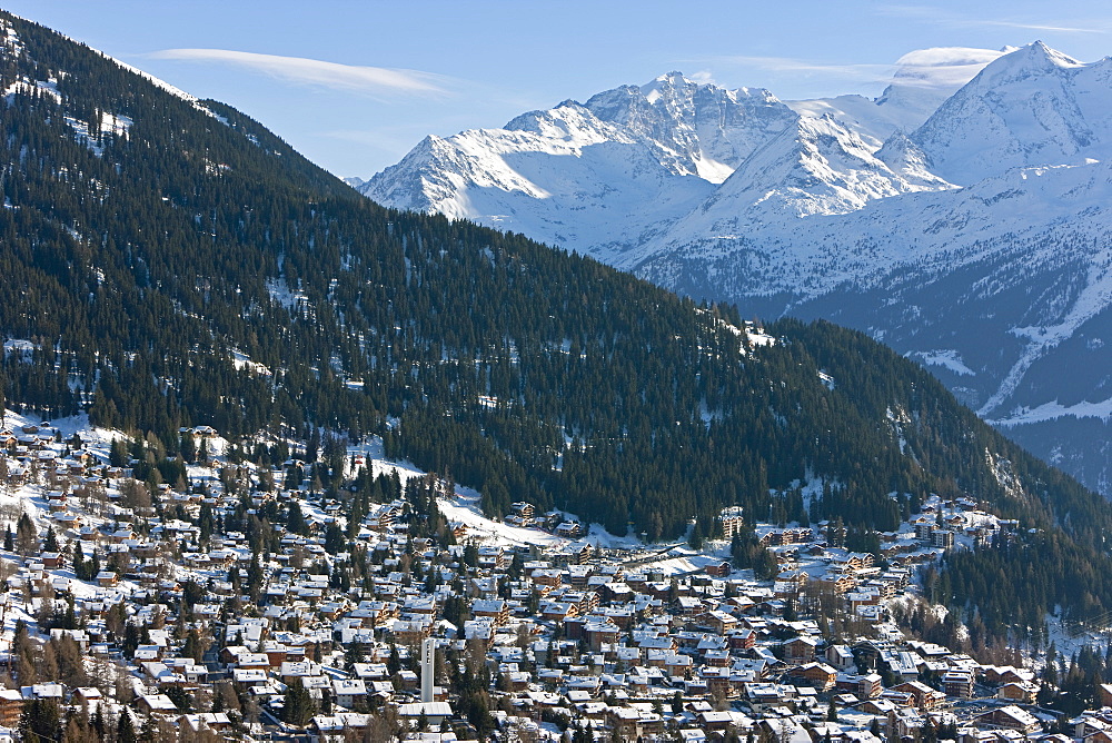 Verbier, Valais, Four Valleys region, Bernese Alps, Switzerland, Europe